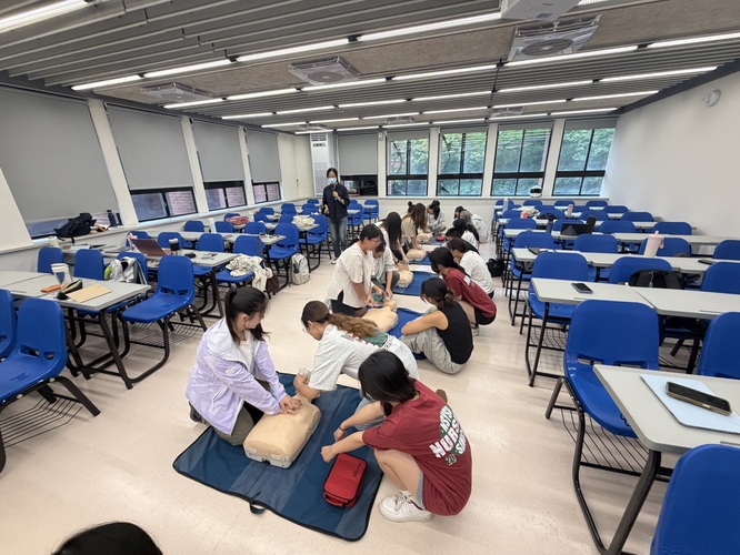 115.06.12及06.15 BLS 基本救命術急救訓練圖片