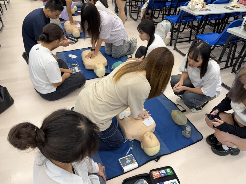 115.06.12及06.15 BLS 基本救命術急救訓練圖片