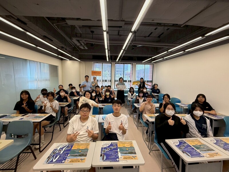 114.09.15台南南寧高中學生來訪_學系宣導圖片