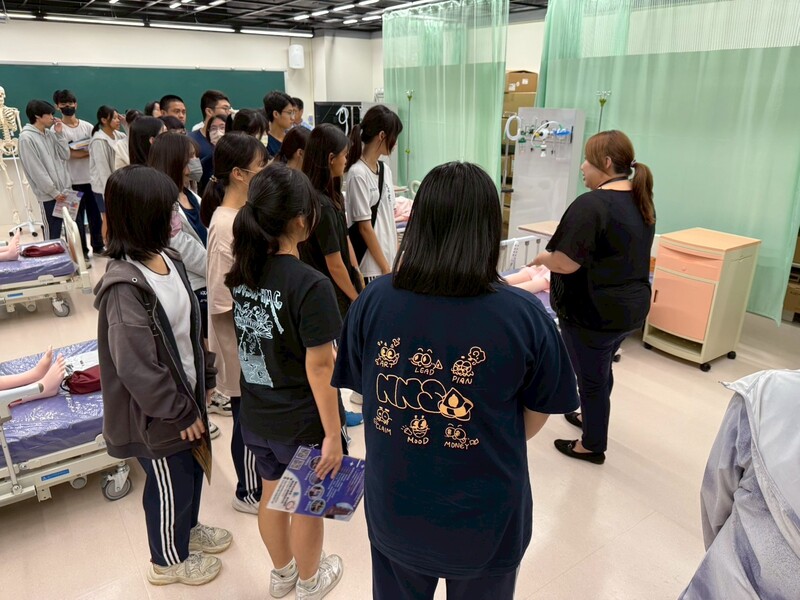 114.09.15台南南寧高中學生來訪_學系宣導圖片