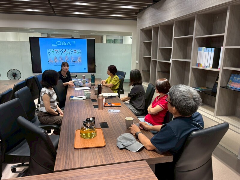 115.06.15美國凱斯西儲大學蕭照彬副教授交流討論圖片