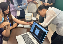 人工智慧於醫療科技之運用|智慧中醫走入大學殿堂:護理系課程邀友達耘康,引領學子體驗科技脈診圖片